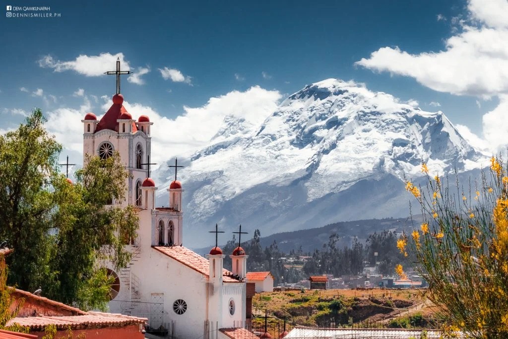 Nevado Huascarán desde la Soledad