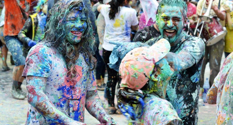 Pintura de Carnaval de Cajamarca