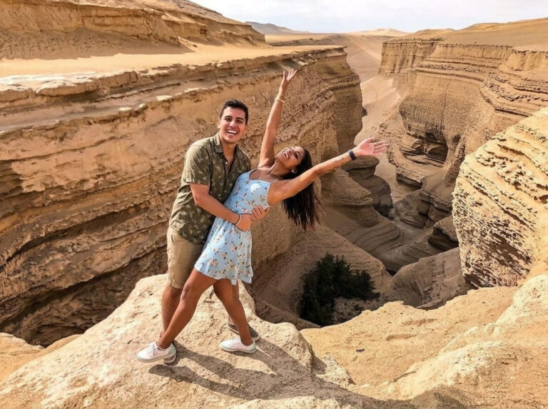 Ica -Cañon de Los perdidos - Pareja feliz