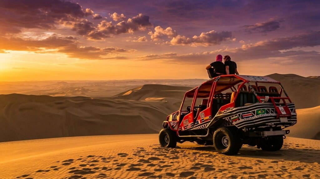 Ica - huacachina - atardecer