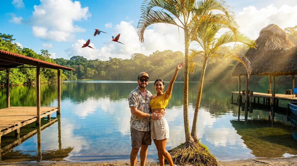 Tarapoto Laguna Azul Pareja